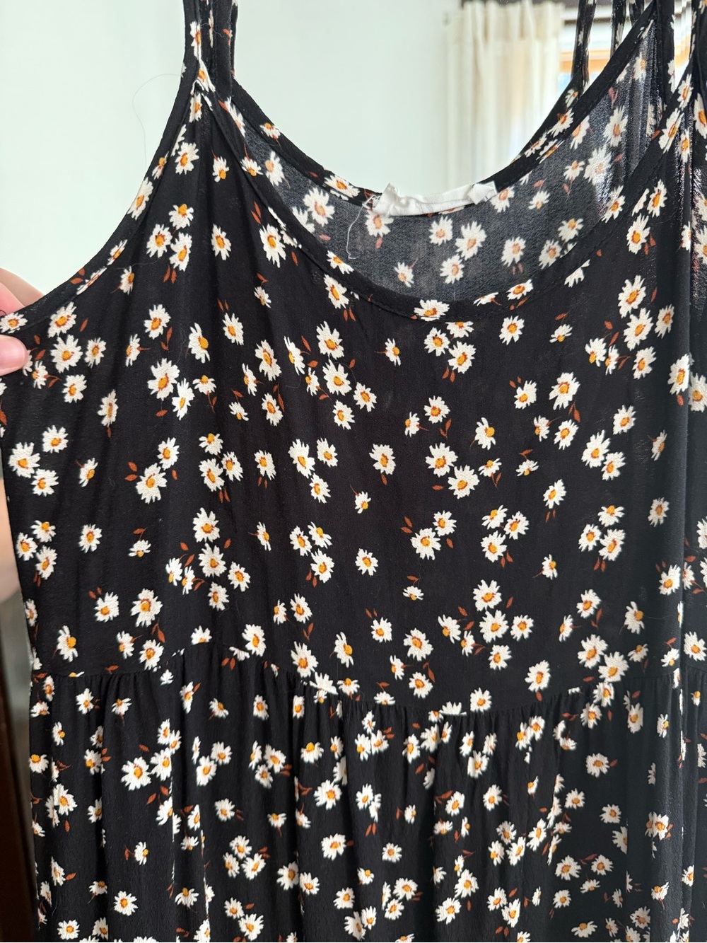 Carly Jean Los Angeles Black Floral Midi/Maxi Dress